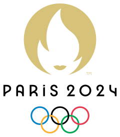 Logo officiel des Jeux Olympiques de Paris 2024