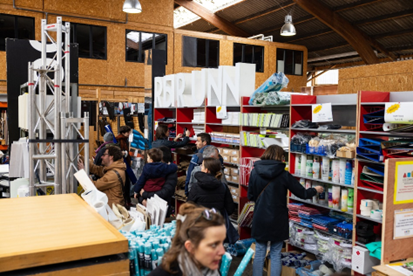 mathériauthèque comptoir Solilab Nantes