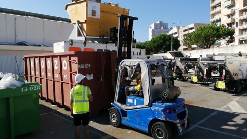 Gestion benne manipulation véhicules connexions