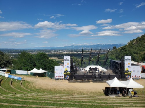 Gestion site Installation Crussol Festival