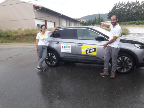 Coordinateurs véhicule officiel Tour de France