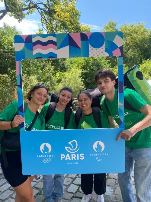 équipe collecte mobile JO Paris 2024